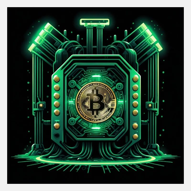 Bitcoin Crypto Crypto à la lune Cadeau CPU