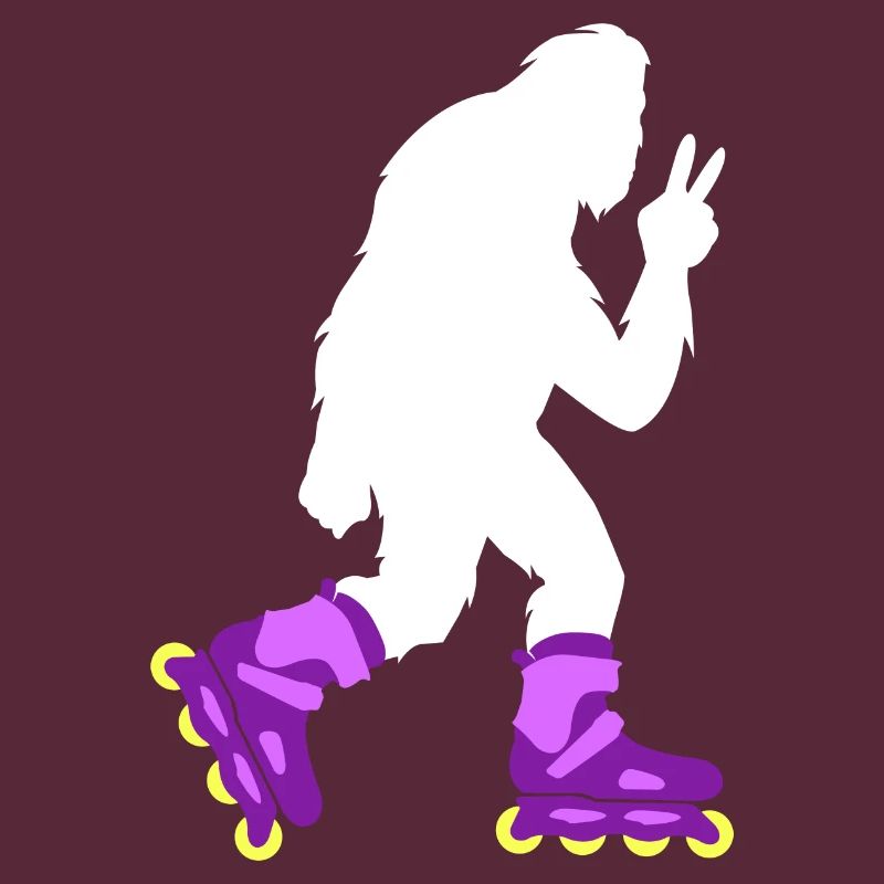 Bigfoot Roller Skating Roller Derby Geschenk