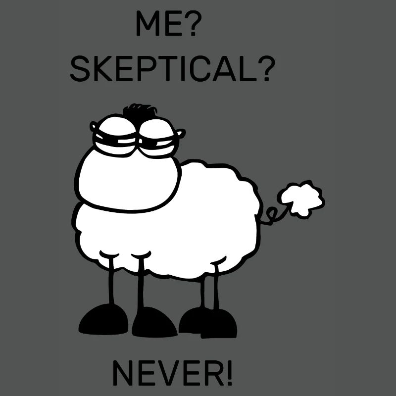 Skeptical sheep
