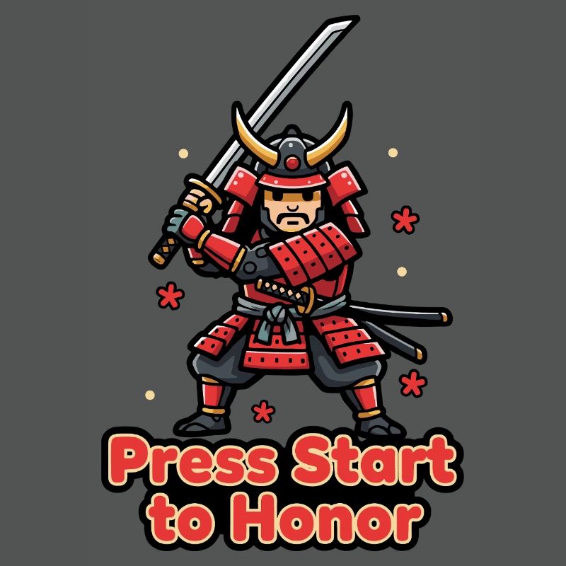 Retro Samurai Press Start