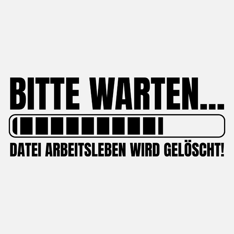 Bitte warten Datei Arbeitsleben wird gelöscht