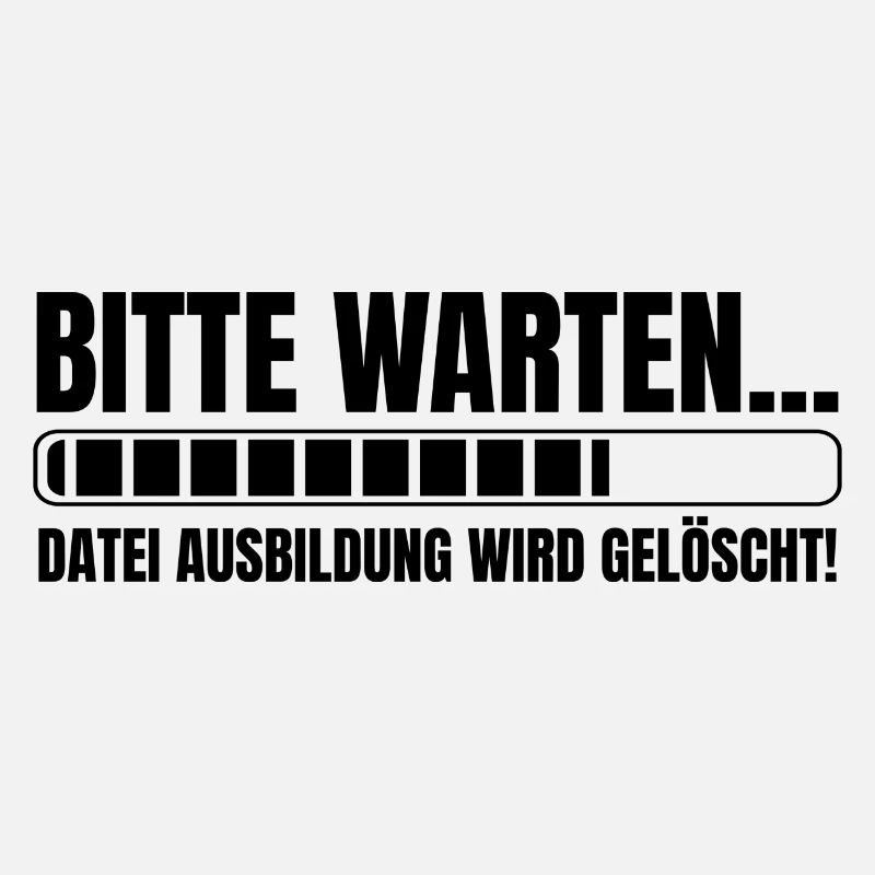Bitte warten Datei Ausbildung wird gelöscht