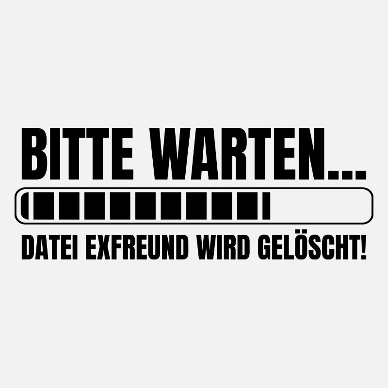 Bitte warten Datei Exfreund wird gelöscht