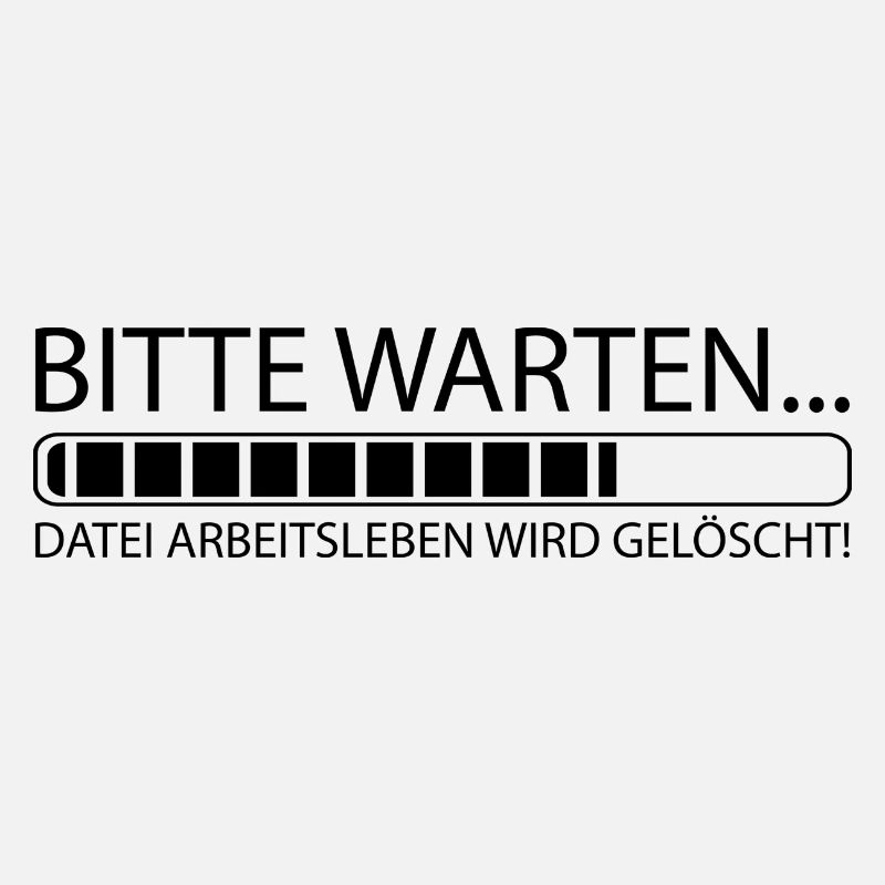 Bitte warten Datei Arbeitsleben wird gelöscht