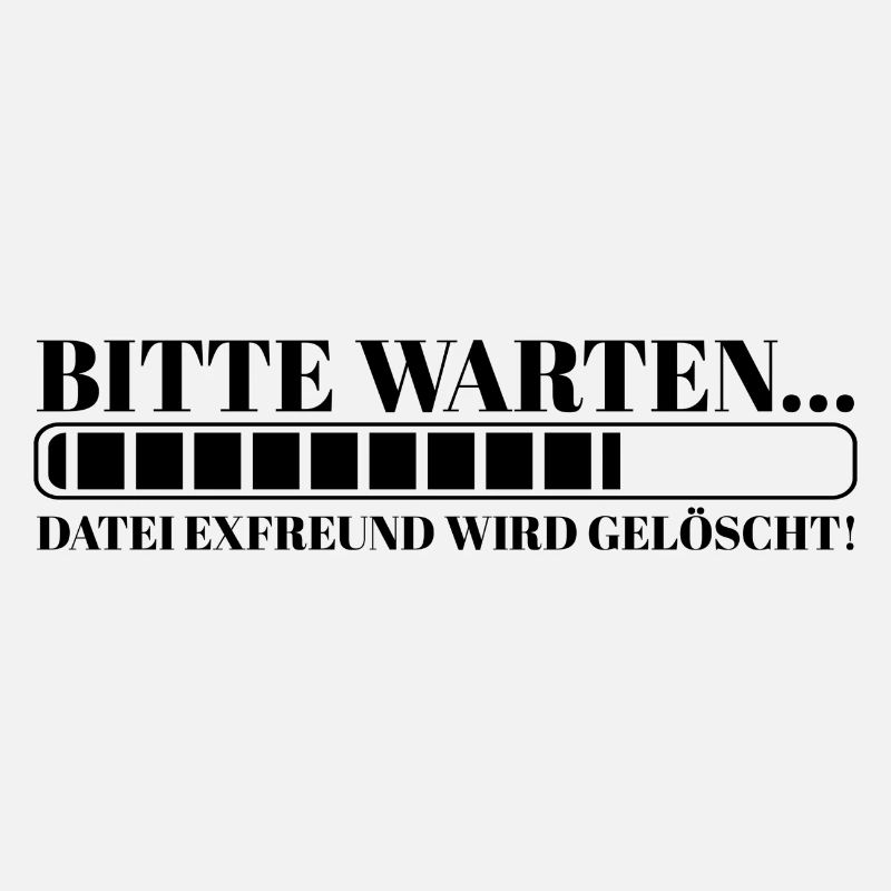 Bitte warten Datei Exfreund wird gelöscht