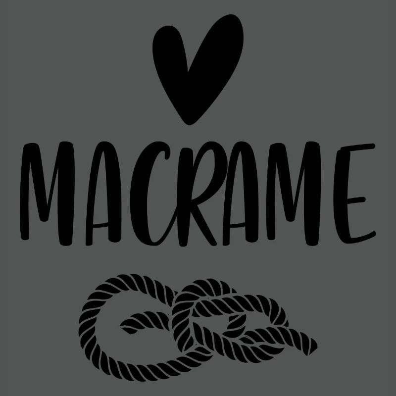 Macramé Art Boho Look Cadeau macramé Créatif