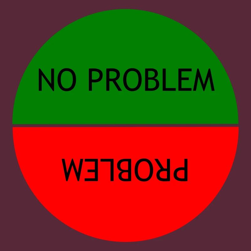 Kein Problem vs. Problem