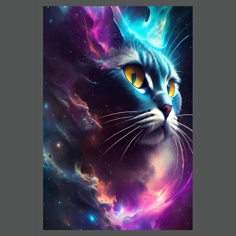Chat dans l’espace