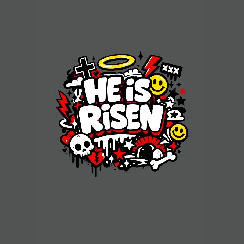 Il est Risen Graffiti Easter