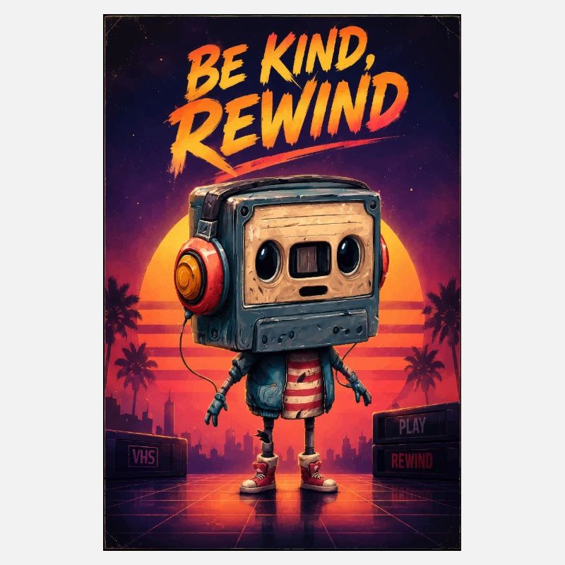 Be Kind, Rewind Robot Sunset