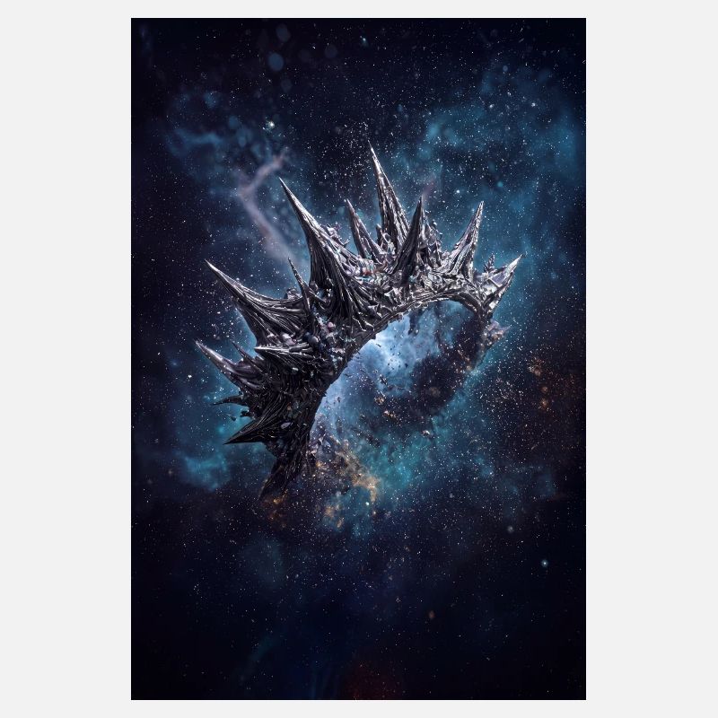 Spiked Nebula Crown