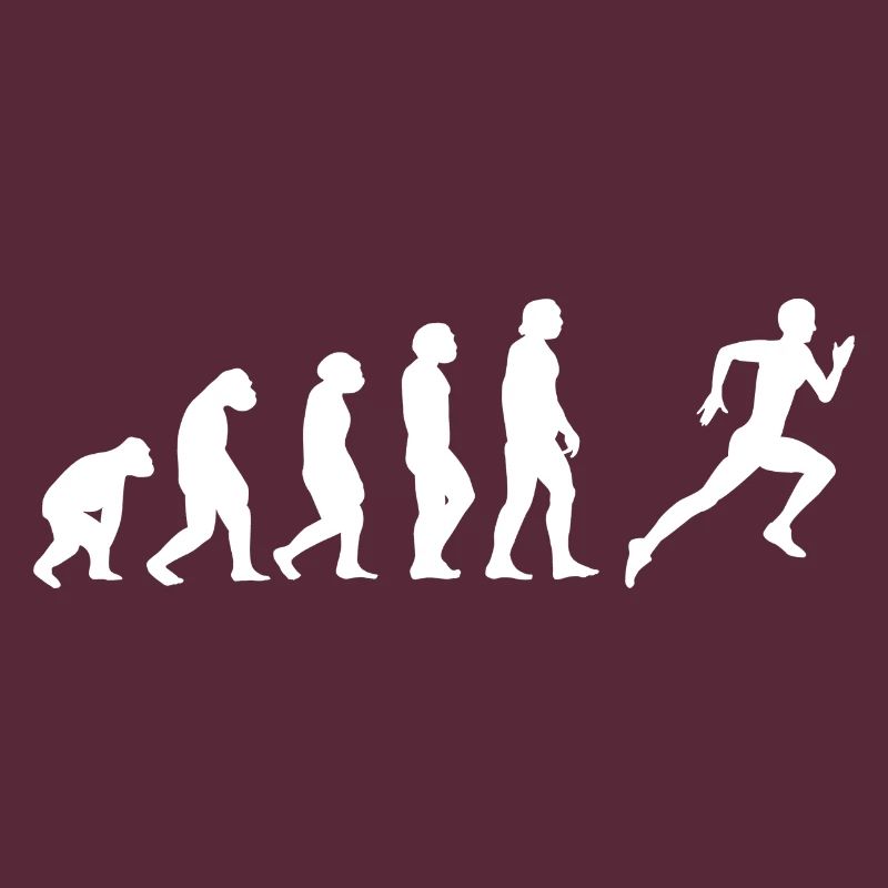 Evolution Marathonläufer