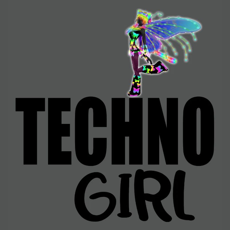 Techno-Mädchen