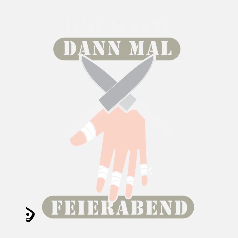 Ich mach dann mal feierabend Metzger Fleischer