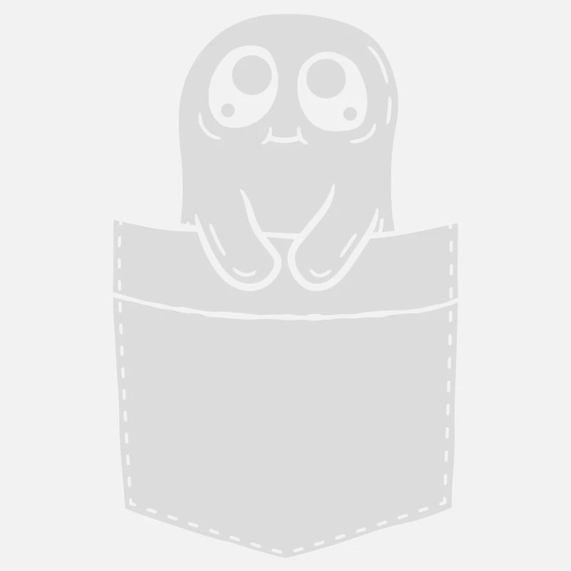 Comic Ghost Take Chest Pocket