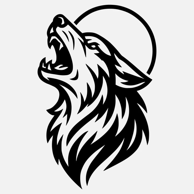 loup hurlant