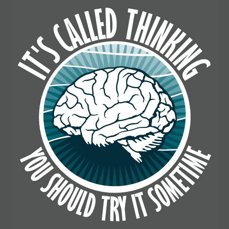 It's Called Thinking You Should Try It Sometime