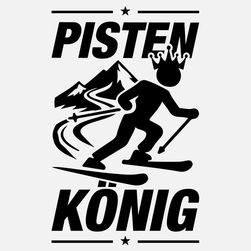 Slopes King Ski Funny