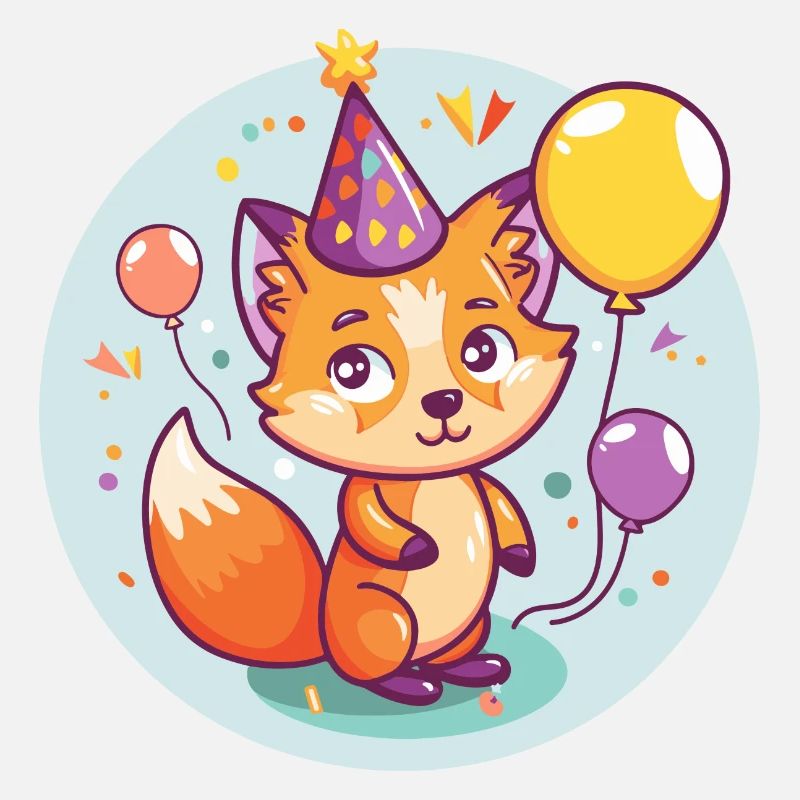Fuchs Geburtstag Comic