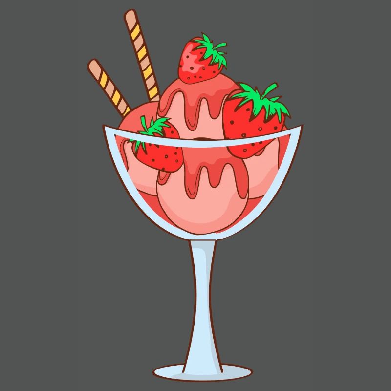 Eis Speiseeis Eiskrem Eiscreme Kugeleis Eisbecher