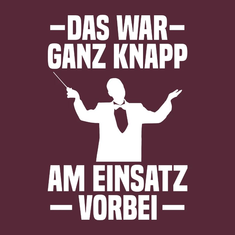 Knapp am Einsatz Dirigent Chorleiter Dirigenten