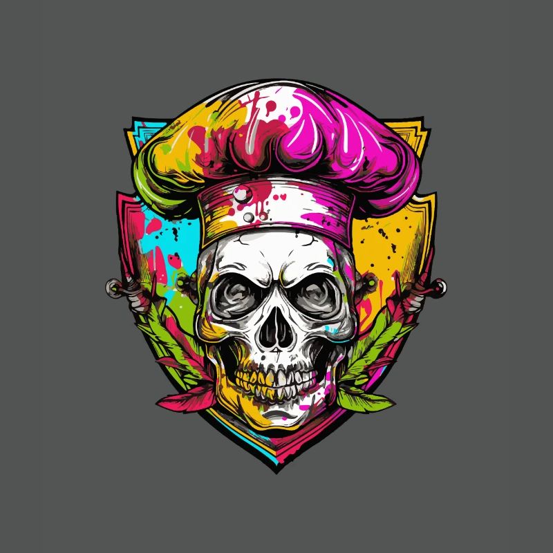 Skull Skeleton Chef