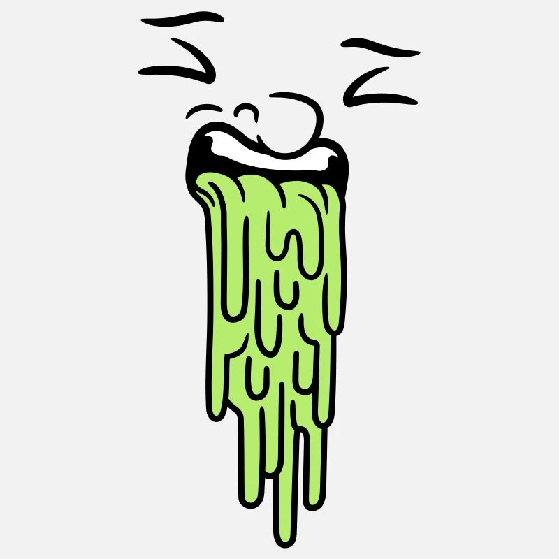 visage vomissant