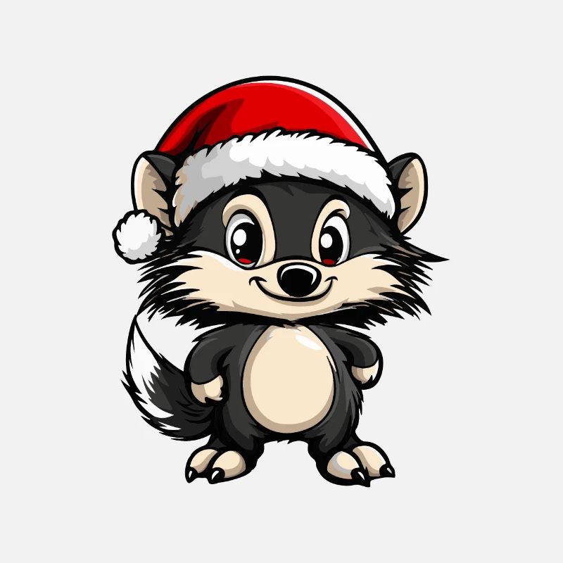 Hérisson Noël Mignon