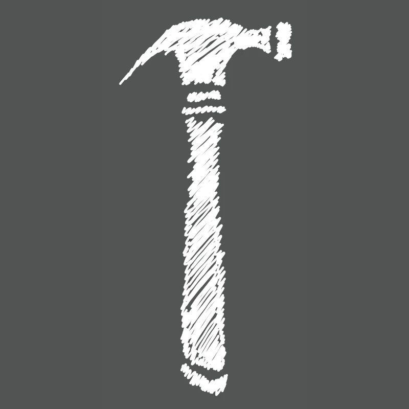 Hammer Scribbled Gift Idea