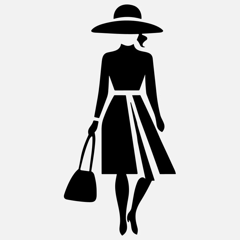 Der Stil einer stilvollen Dame