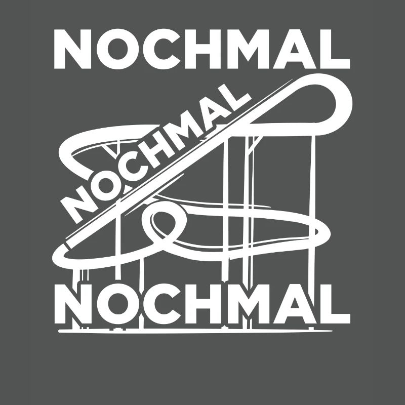 Nochmal Freizeitpark Rollercoaster Achterbahn