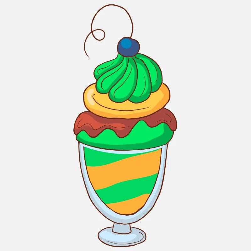 Crème glacée, crème glacée, crème glacée, crème glacée, boule, crème glacée, sundae