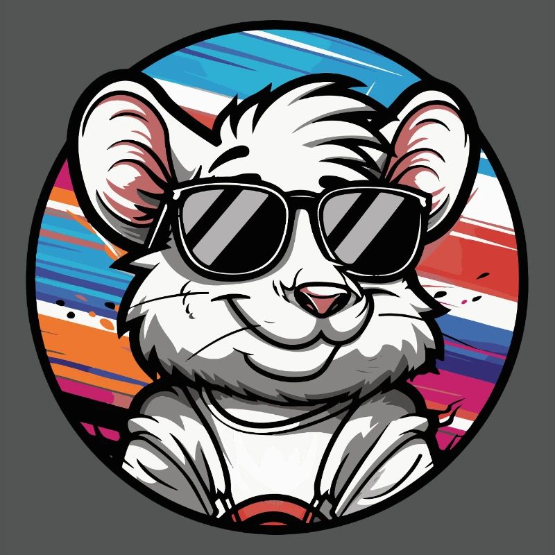 Mouse Comic Cool Summer