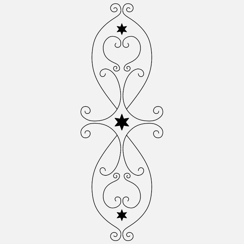 Symmetrical Star Pattern