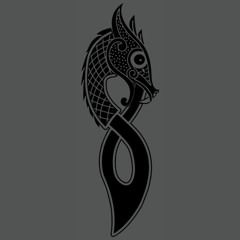 Jormungund die monströse Seeschlange oder der Drache