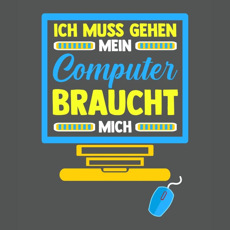 Computer Gamer Zocker Administrator Programmierer