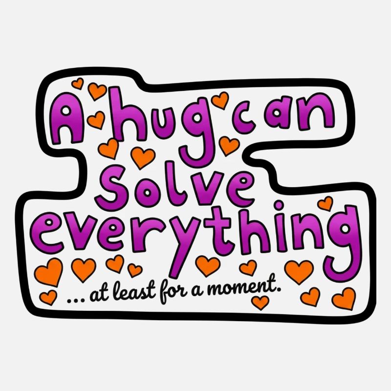 A hug can help