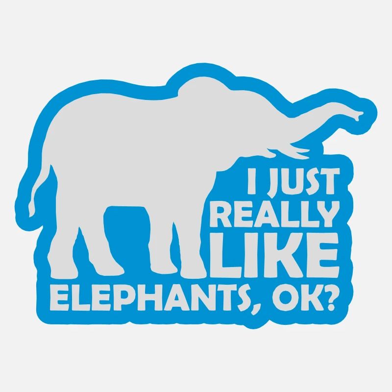 Spruch really like elephants