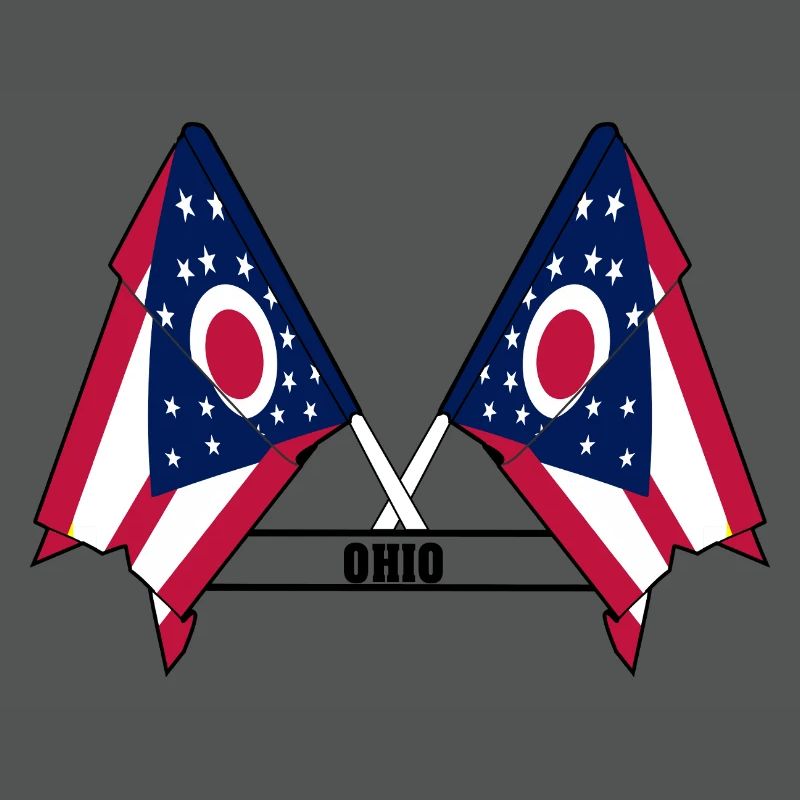 wee flags text OHIO