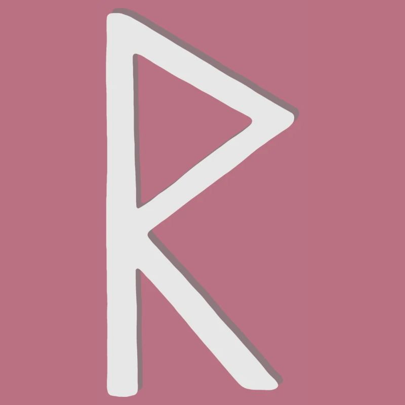 Futhark Runenalphabet Raidho