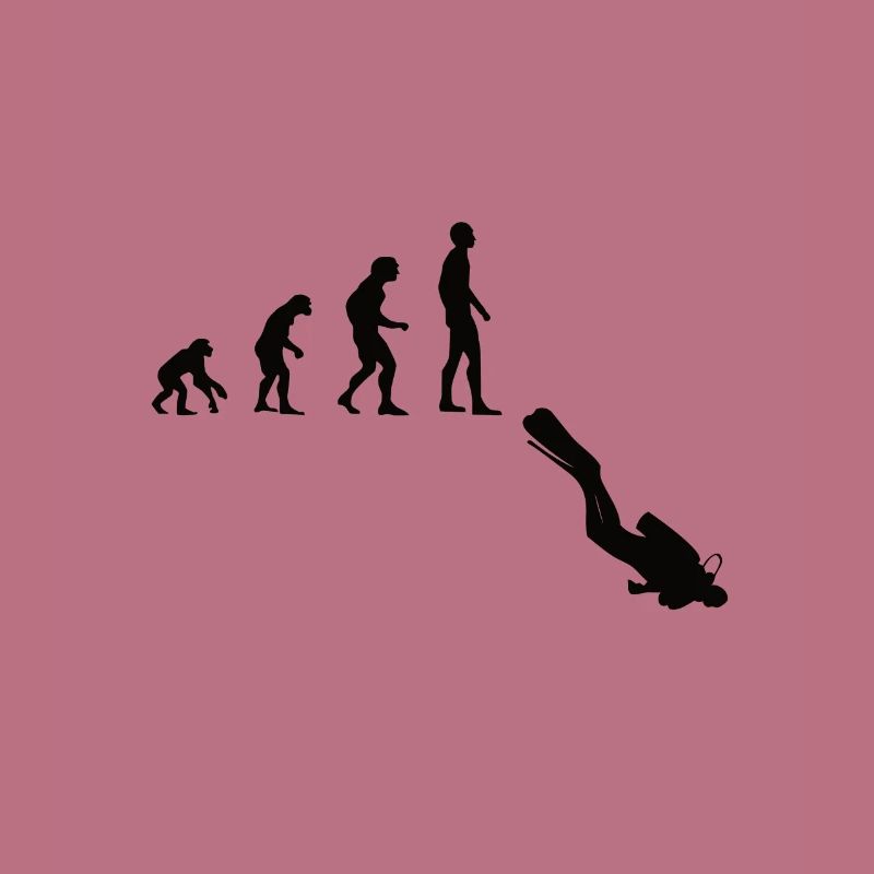 Plongée Évolution | Les gens Développement Idée
