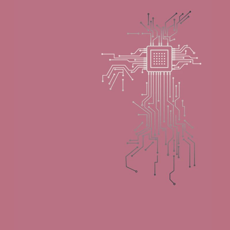 PCB Platinen Layout CPU Herz Computer Admin Nerd