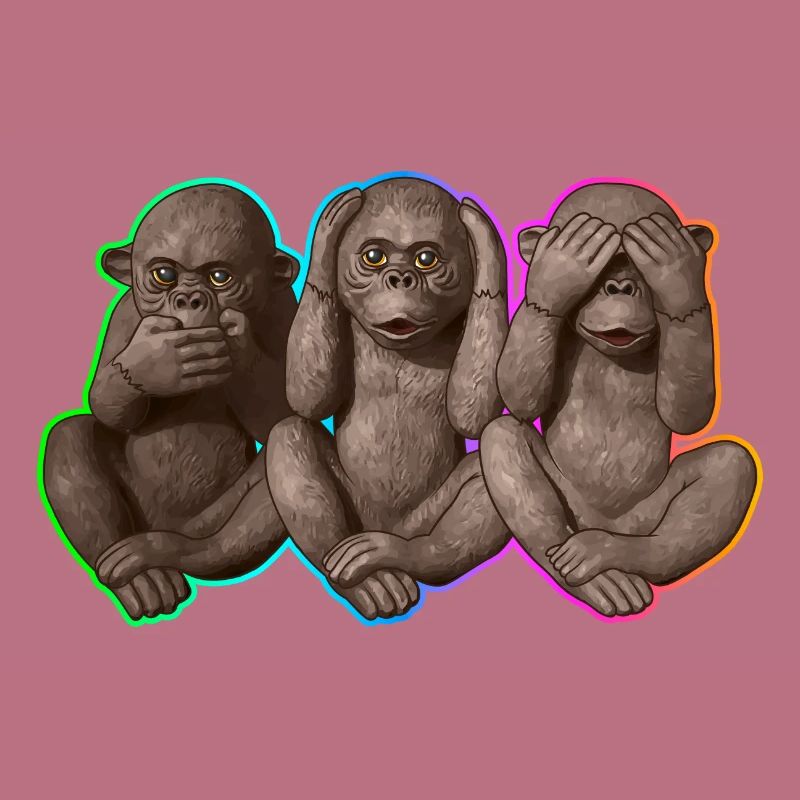 Three wise Monkeys | 3 wise monkeys