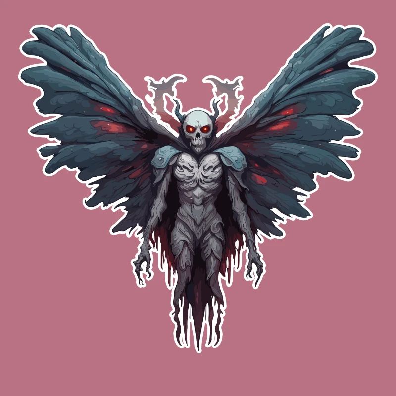 Mothman / Moth / Insect / Mythical Creature / Flutter