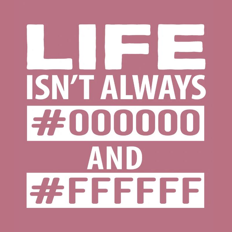 Programmierer Farbcode Lustig