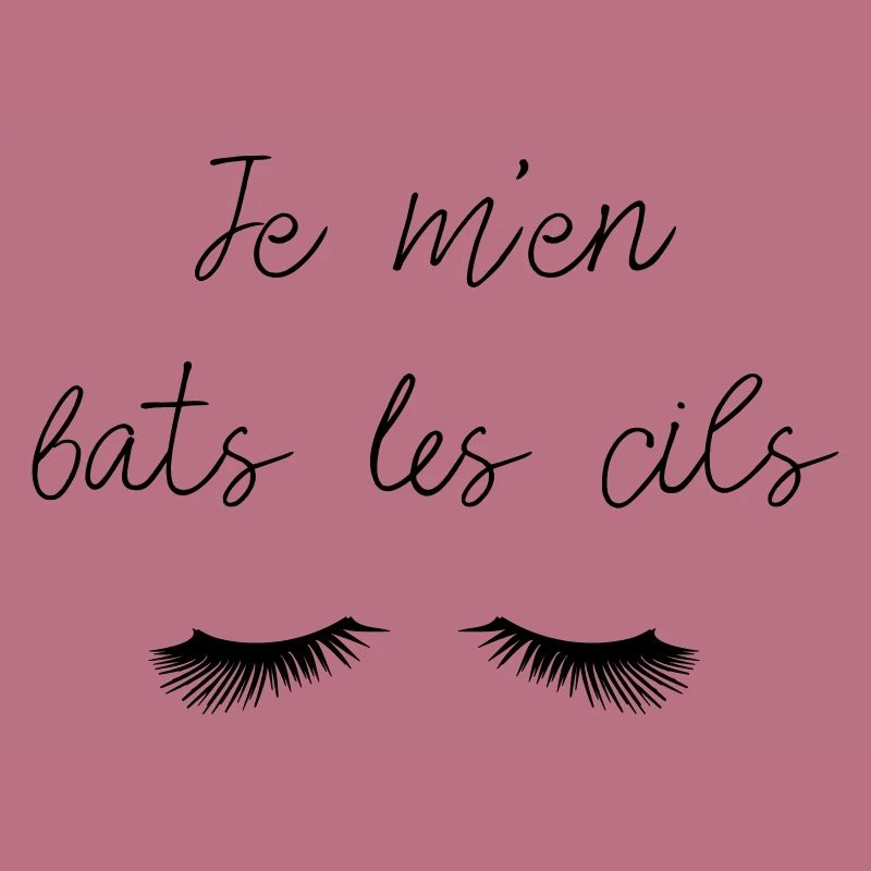 Ich bekämpfe die Wimpern