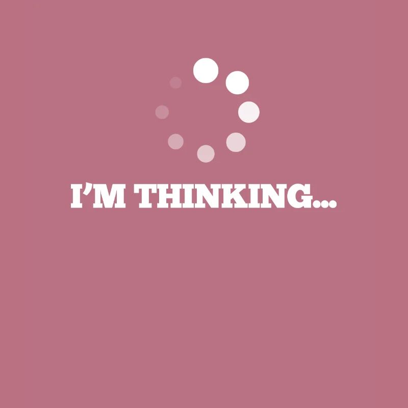 Nerd Denker Denken Computer PC Informatik Geschenk