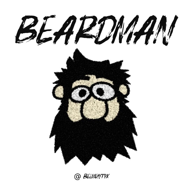 Beardman lustige Geschenkidee bärtigen Mann