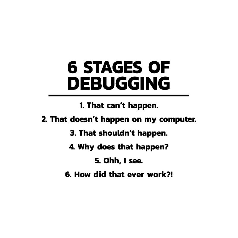 Programmierer Debugging Debug