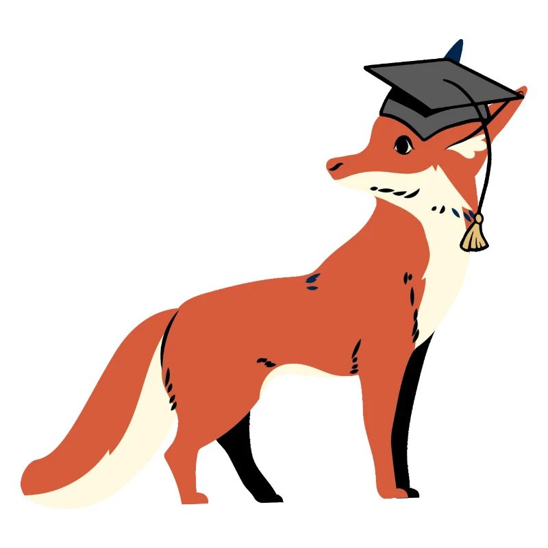fox wisdom wise scholar learn wise